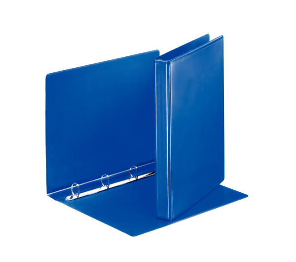 Esselte Panorámás gyűrűskönyv, A4, 4 gyűrű, 35mm, kék