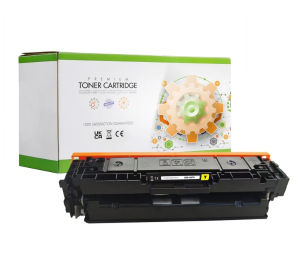 UTÁNGYÁRTOTT CANON CRG067H Toner Yellow 2.350 oldal kapacitás SCC