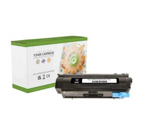 Utángyártott LEXMARK MS331/MX331/MS431/MX431 Toner Black 15.000 oldal kapacitás SCC 