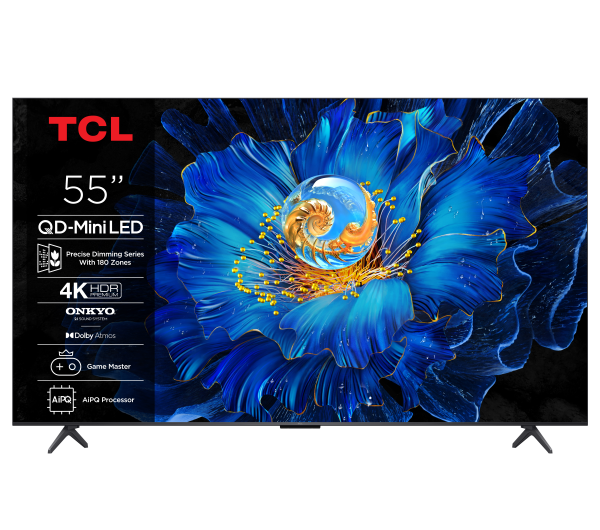 TCL 55" 55C6KS QD-MiniLED 139cm 4K Google TV