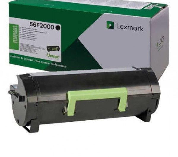 Lexmark MS/MX/32x/42x/52x/62x Return Toner 6K (Eredeti) 56F2000