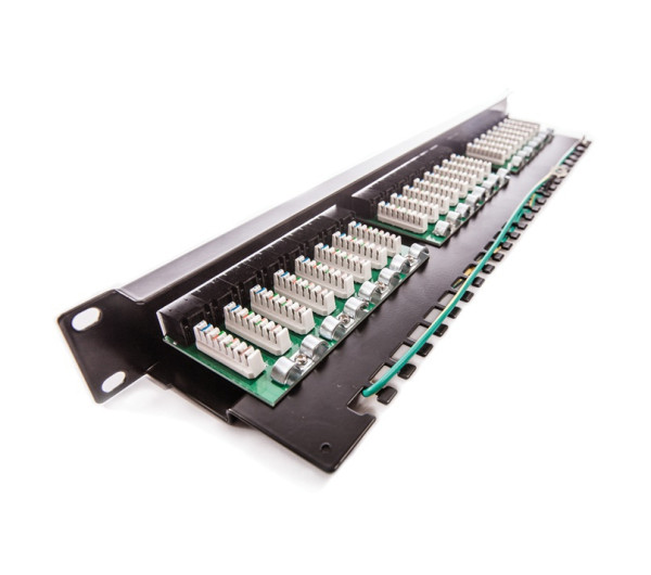 KELINE 606030 19 1U Giga KOMPAKT 24port Cat.5e RJ45/u árnyékolatlan patch panel
