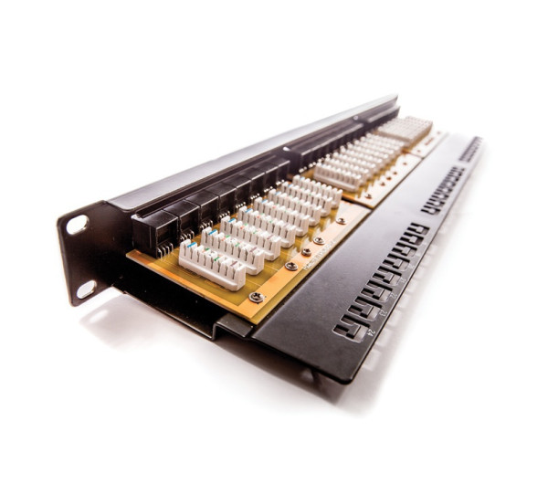 KELINE 606059 19 1U Giga KOMPAKT 24port Cat.6 RJ45/u árnyékolatlan patch panel