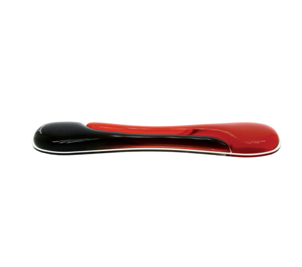 Kensington DuoGel csuklótámasz billentyűzethez, géltöltésű, fekete-piros