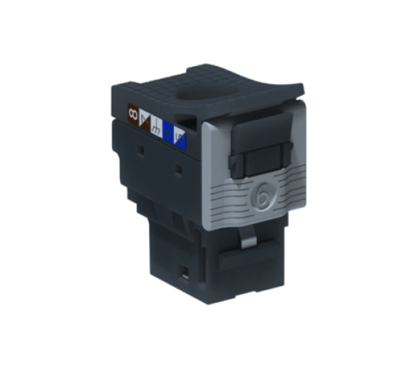 Legrand 632909 Linkeo C Cat.6 UTP RJ45 árnyékolatlan 250Mhz 180fok Keystone jack készlet 24db