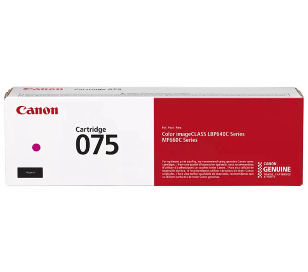 Canon CRG075 Toner Yellow 1300 oldal kapacitás