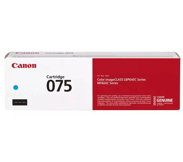 Canon CRG075 Toner Cyan 1300 oldal kapacitás