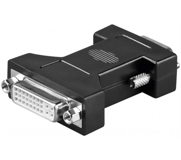 Goobay DVI-VGA adapter DVI F/HD15 M