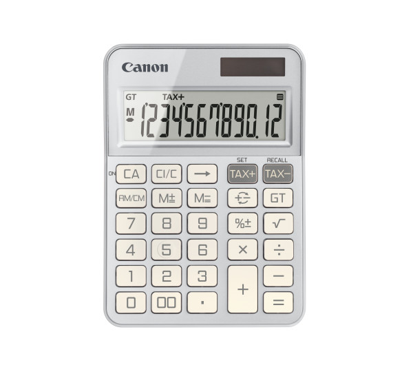 Canon KS-125KB-SL ezüst asztali számológép