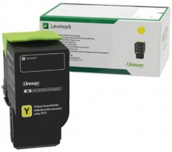 Lexmark CS632,CX635 Toner Yellow 11.700 oldal kapacitás