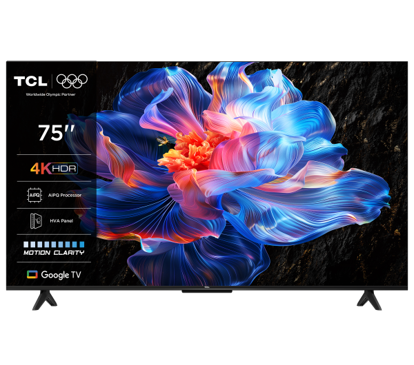 TCL 75" 75V6C LED 189cm 4K UHD Google TV