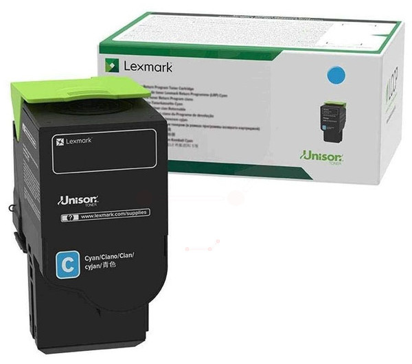 Lexmark CS/CX421 Cyan toner 1,4 K /o/ (Eredeti) 78C20C0