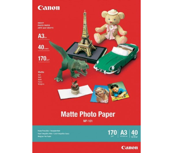 Canon MP-101 matt fotópapír (A/3, 40 lap, 170g)