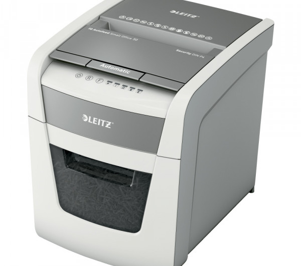 Leitz IQ AutoFeed SmallOffice 50 P4 Pro autotomata iratmegsemmisítő