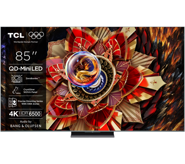 TCL 85" 85C9K QD-MiniLED 215cm 4K Google TV