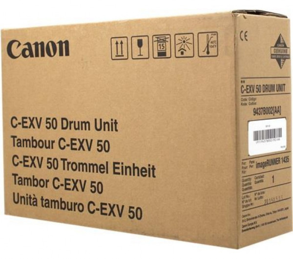 Canon C-EXV50 Dobegység Black 35.500 oldal kapacitás
