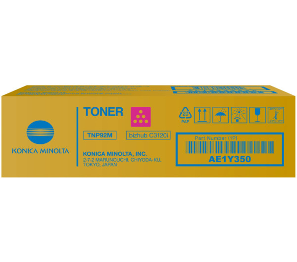 Konica-Minolta TNP92M Toner Magenta 4.000 oldalra 