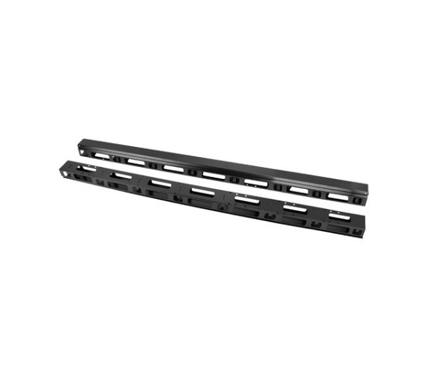 Lanberg AK-1209-B 37U függőleges fekete kábelrendező 2db/csomag
