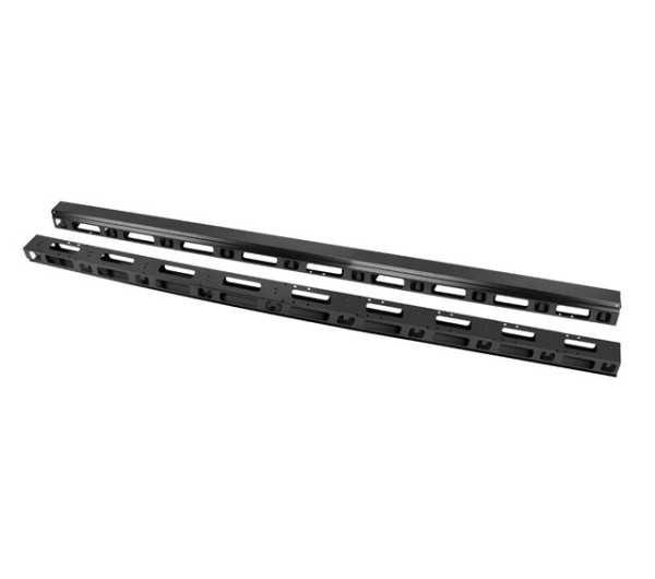 Lanberg AK-1211-B 47U függőleges fekete kábelrendező 2db/csomag