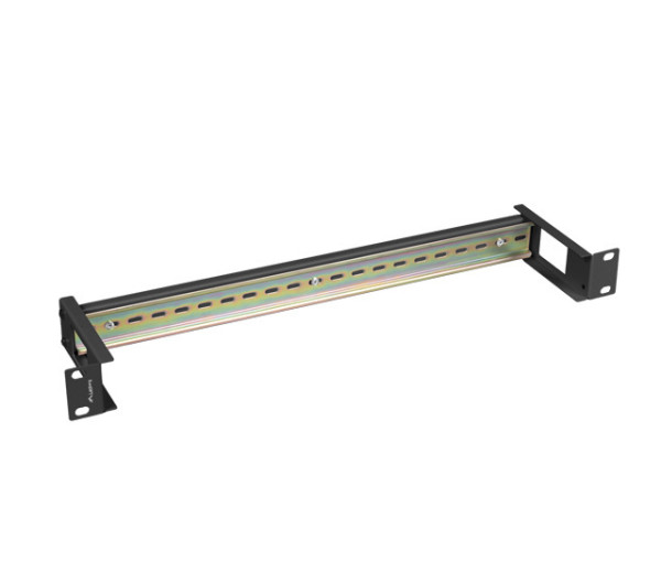 Lanberg AK-1801-B 19"" 1U fekete DIN sín panel