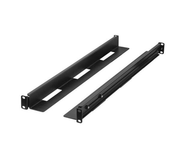 Lanberg AK-1902-B 1U 650x1090mm állítható fekete rack sín készlet