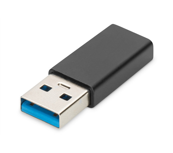 DIGITUS AK-300524-000-S SuperSpeed USB-A 3.0 - USB Type-C adapter