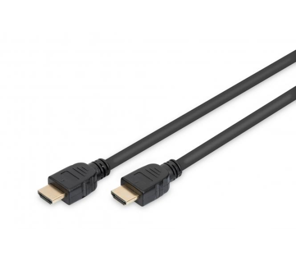 DIGITUS AK-330124-030-S High Speed UHD 8K 3D 60Hz 2.1 aranyozott Ethernet HDMI kábel 3m
