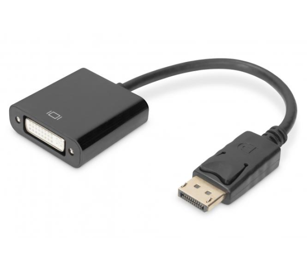DIGITUS AK-340401-001-S Full HD 60Hz 1.1a DisplayPort - DVI-I Adapter 0,15m