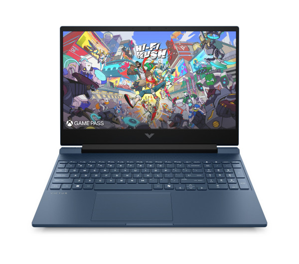 HP VICTUS 15-fa2006nh, 15.6" FHD AG IPS 300Nits 144Hz,IntelR CoreT i5-13420H, 16GB, 512GB PCIe SSD, NVIDIA GeForce RTX 4050 6GB, s.kék, DOS, világító.bill 3év gar