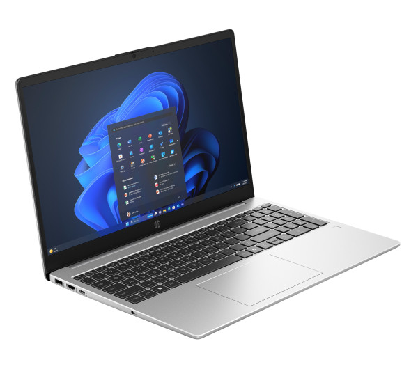HP255RG10, 15.6" FHD AG UWVA  300Nits, AMD Ryzen 5 7535U, 16GB, 512GB PCIe SSD, RadeonT 660M, Silver, DOS, háttérvilágításos bill,ujjlenyomat olvasó,3 év garancia
