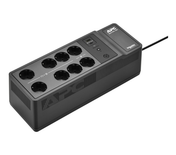 APC BE1050G2-GR Back-UPS 1050VA 600W 230V 8xSCH 1x USB-C 1x USB-A port szünetmentes tápegység