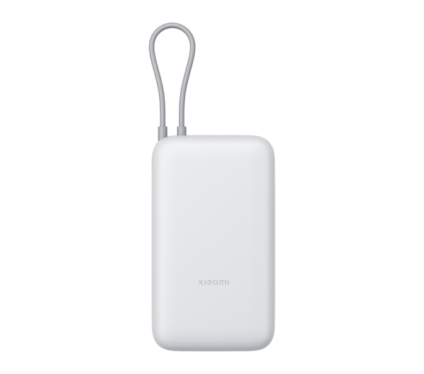 XIAOMI Power Bank 20000mah integrált kábellel 22.5W fehér