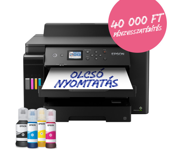 Epson EcoTank L11160 A3+ színes tintasugaras egyfunkciós nyomtató