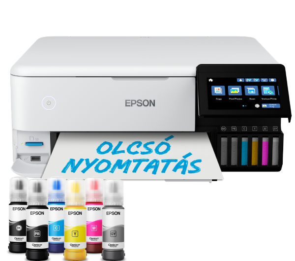 Epson EcoTank L8160 színes tintasugaras multifunkciós fotónyomtató
