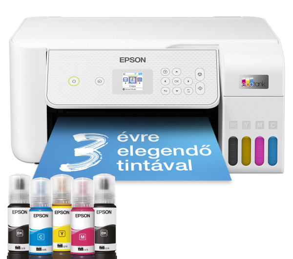 Epson EcoTank L3286 színes multifunkciós nyomtató FEHÉR