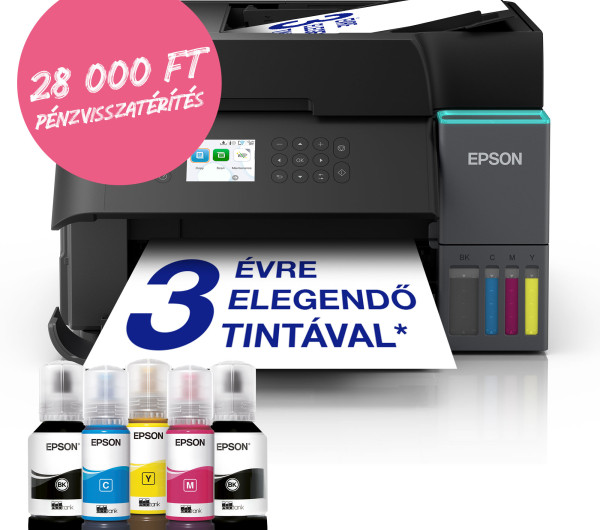 Epson EcoTank L6370 színes tintasugaras multifunkciós nyomtató