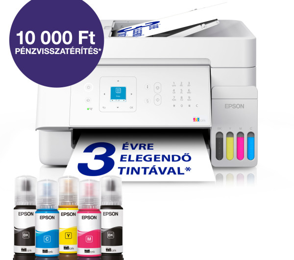 Epson EcoTank L5396 színes tintasugaras multifunkciós nyomtató FEHÉR