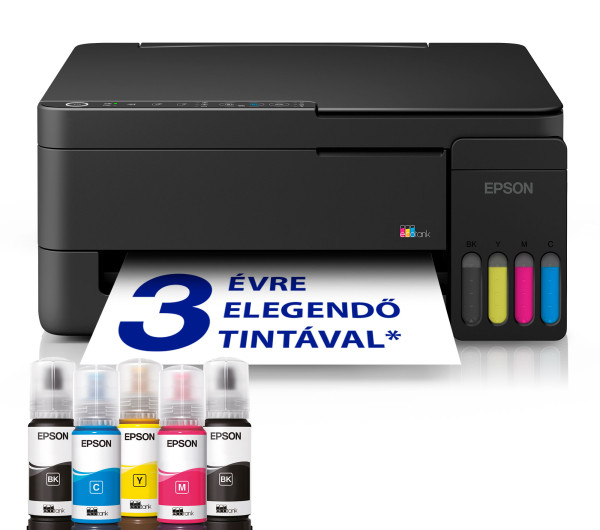 Epson EcoTank L3352W színes tintasugaras multifunkciós nyomtató