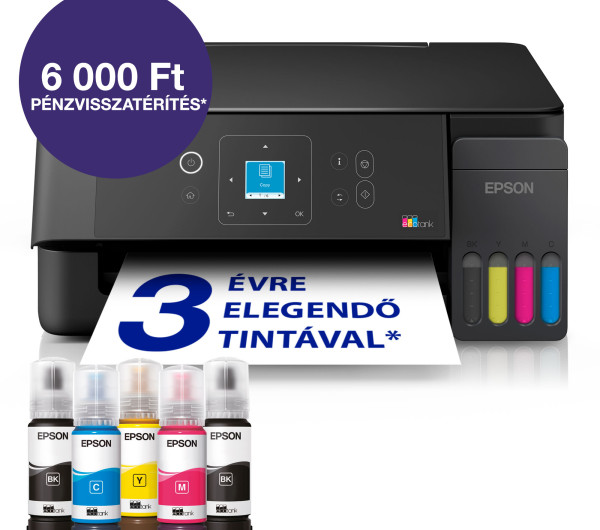 Epson EcoTank L3360W színes tintasugaras multifunkciós nyomtató