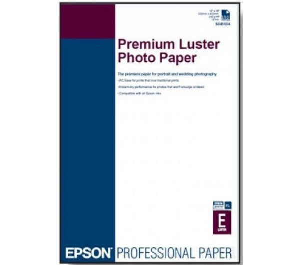 Epson prémium Luster fotópapír (A3+, 100 lap, 250g) 