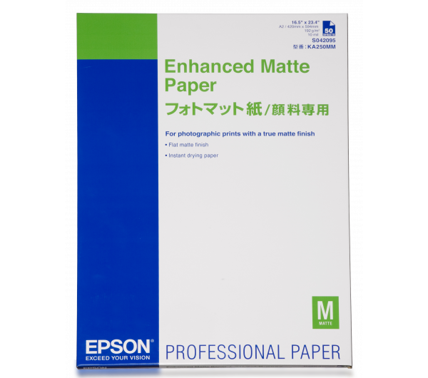 Epson matt ívpapír A/2 192g/m2 50 lap   