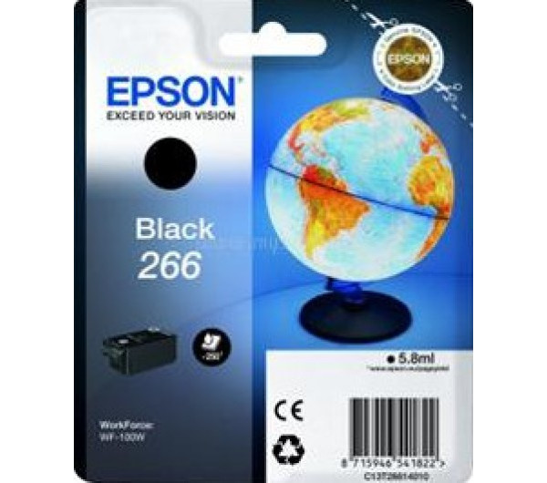 Epson T2661 Tintapatron Black 5,8ml No.266