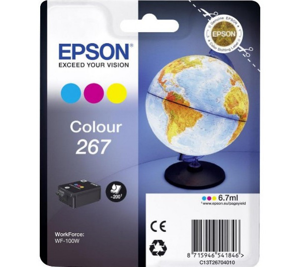 Epson T2670 Tintapatron Color 6,7ml No.267