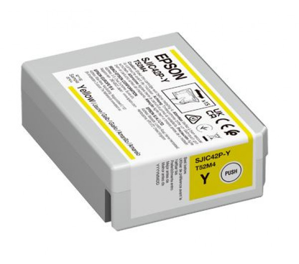 Epson C4000 Patron Yellow 50ml /orig/