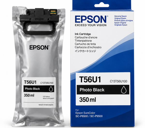 Epson T56U1 Tintapatron Photo Black 350ml