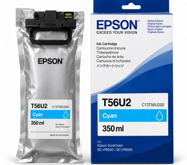 Epson T56U2 Tintapatron Cyan 350ml