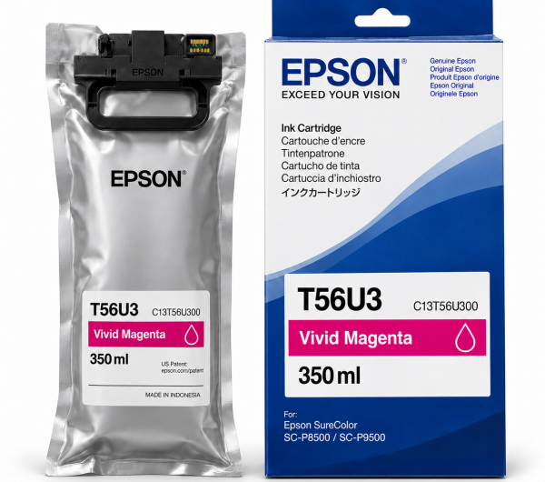 Epson T56U3 Tintapatron Vivid Magenta 350ml