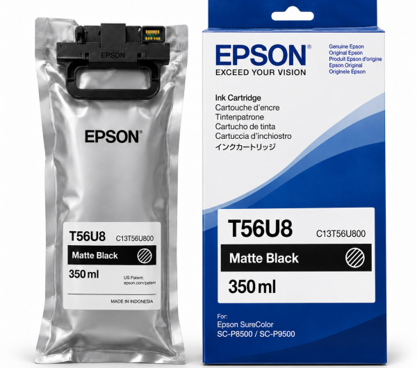 Epson T56U8 Tintapatron Matte Black 350ml