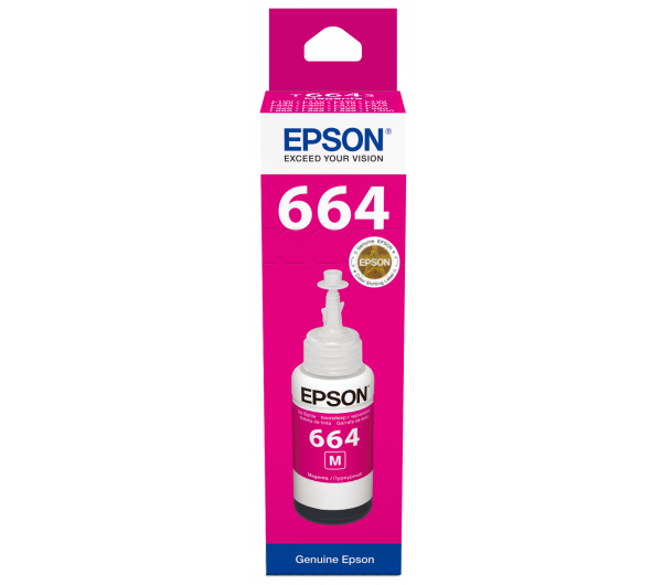 Epson T6643 Tinta Magenta 70ml No.664