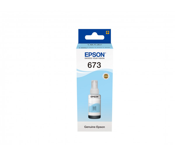 Epson T6735 Tinta Light Cyan 70ml No.673
